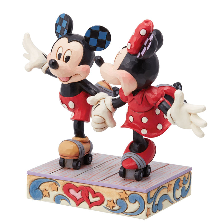 Mickey & Minnie Roller Skating