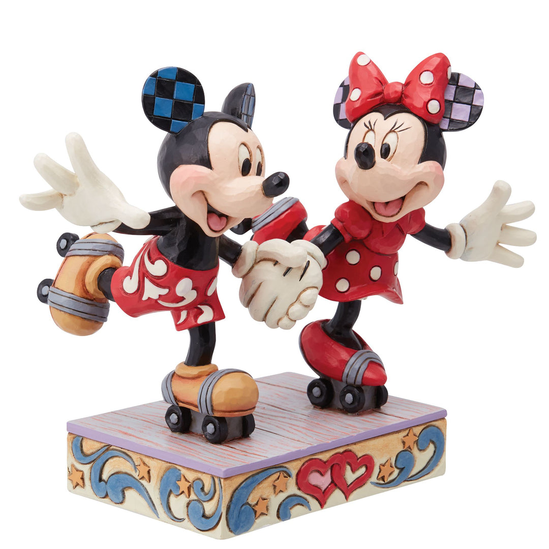 Mickey & Minnie Roller Skating