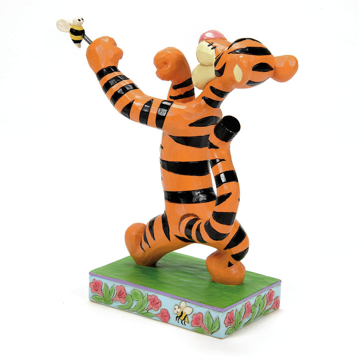 Tigger Fighting Bee