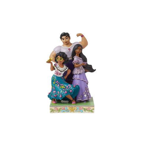 Jim Shore Disney Traditions Beautiful and Brave - Princess Group Castle  Figurine