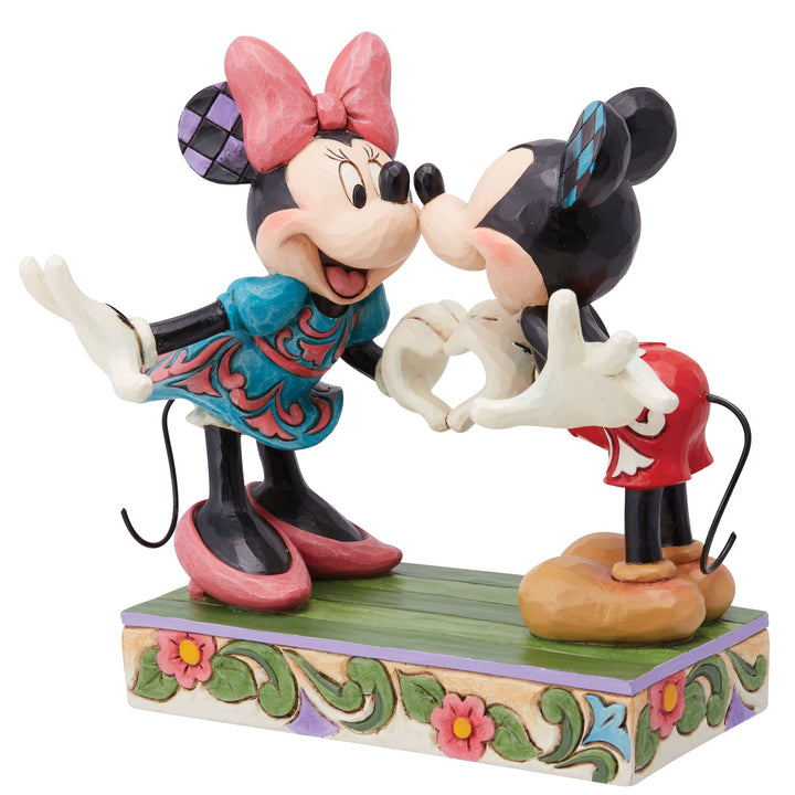 Mickey & Minnie w/ Heart Hands