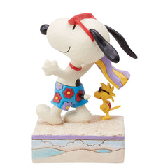 Snoopy & Woodstock at Beach