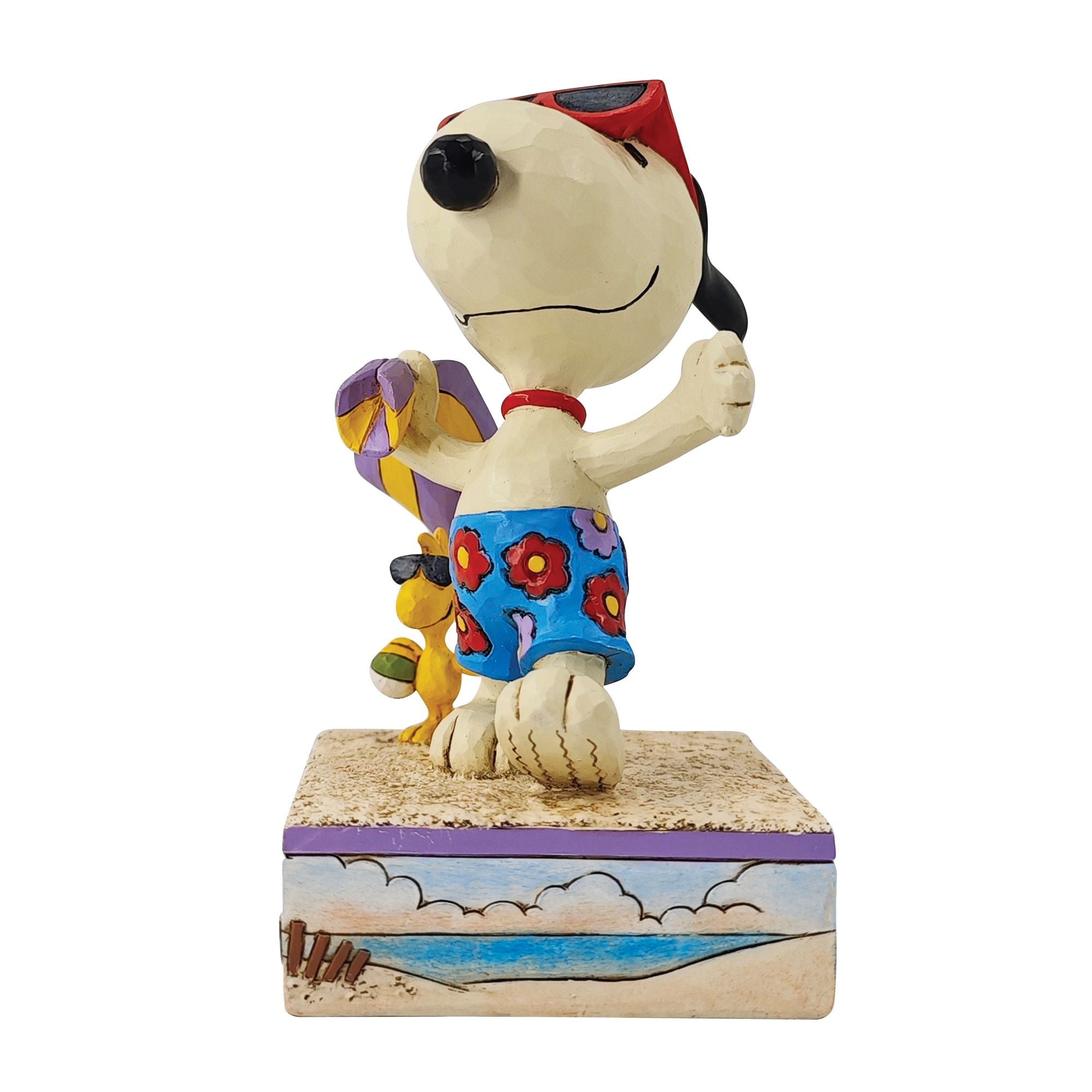 SNOOPY - ふっさんjim shore  ジョークール、ウォールアート PEANUTS® by Jim Shore Enesco Snoopy Joe Cool and Woodstock