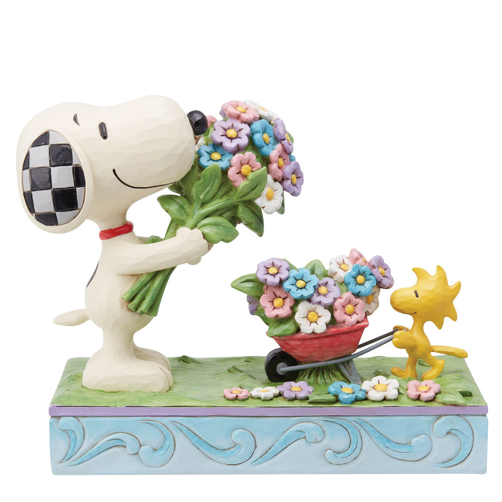 Snoopy Flowers & Woodstock