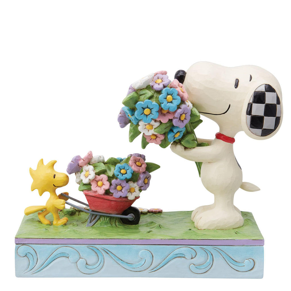 Snoopy Flowers & Woodstock