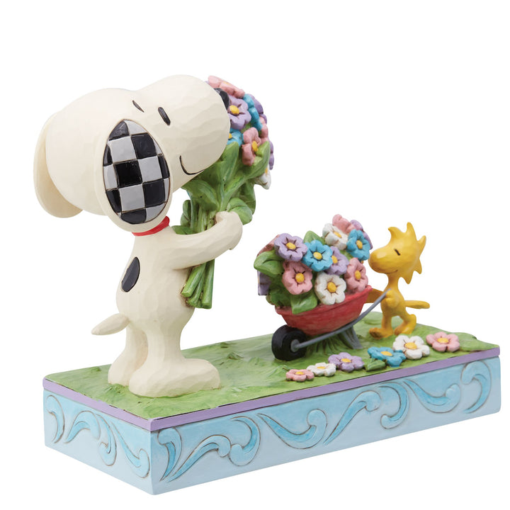 Snoopy Flowers & Woodstock