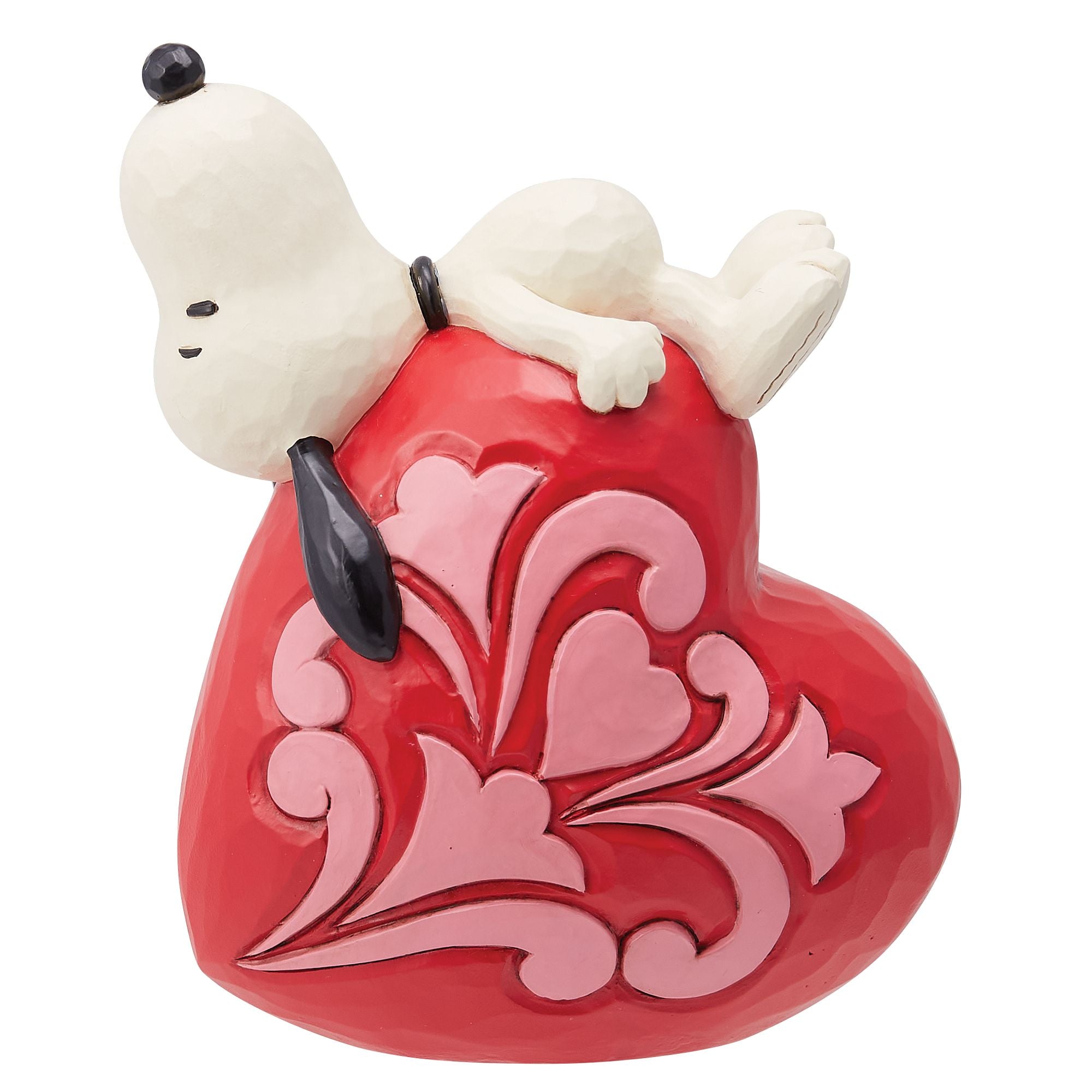 Snoopy Laying On Heart – Jim Shore