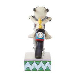 Snoopy & Woodstock Riding Moto