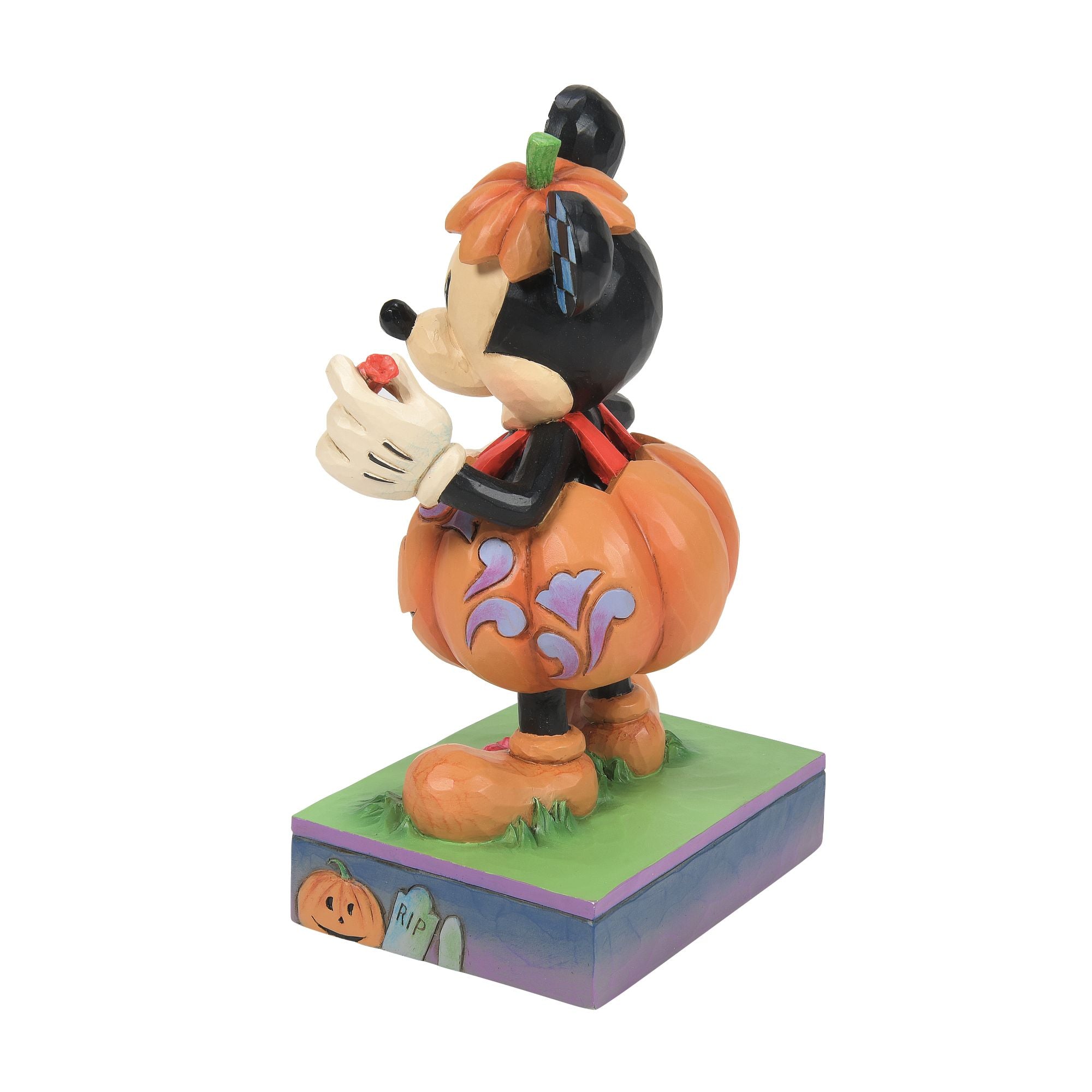 Jim Shore Disney Traditions 2024 Minnie and Pumpkin figurine