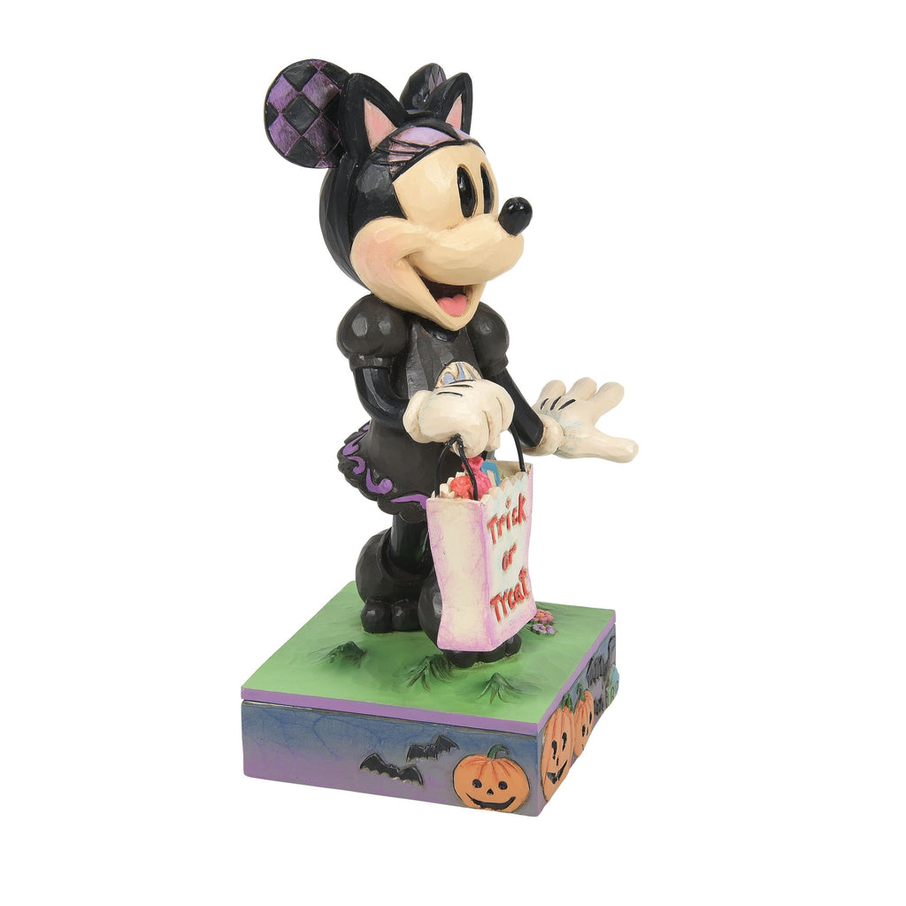 Pre Order Jim Shore Disney Traditions Mickey and Friends Cat n Mouse Minnie  Black Cat Costume Figurine - Ivey's Gifts And Decor