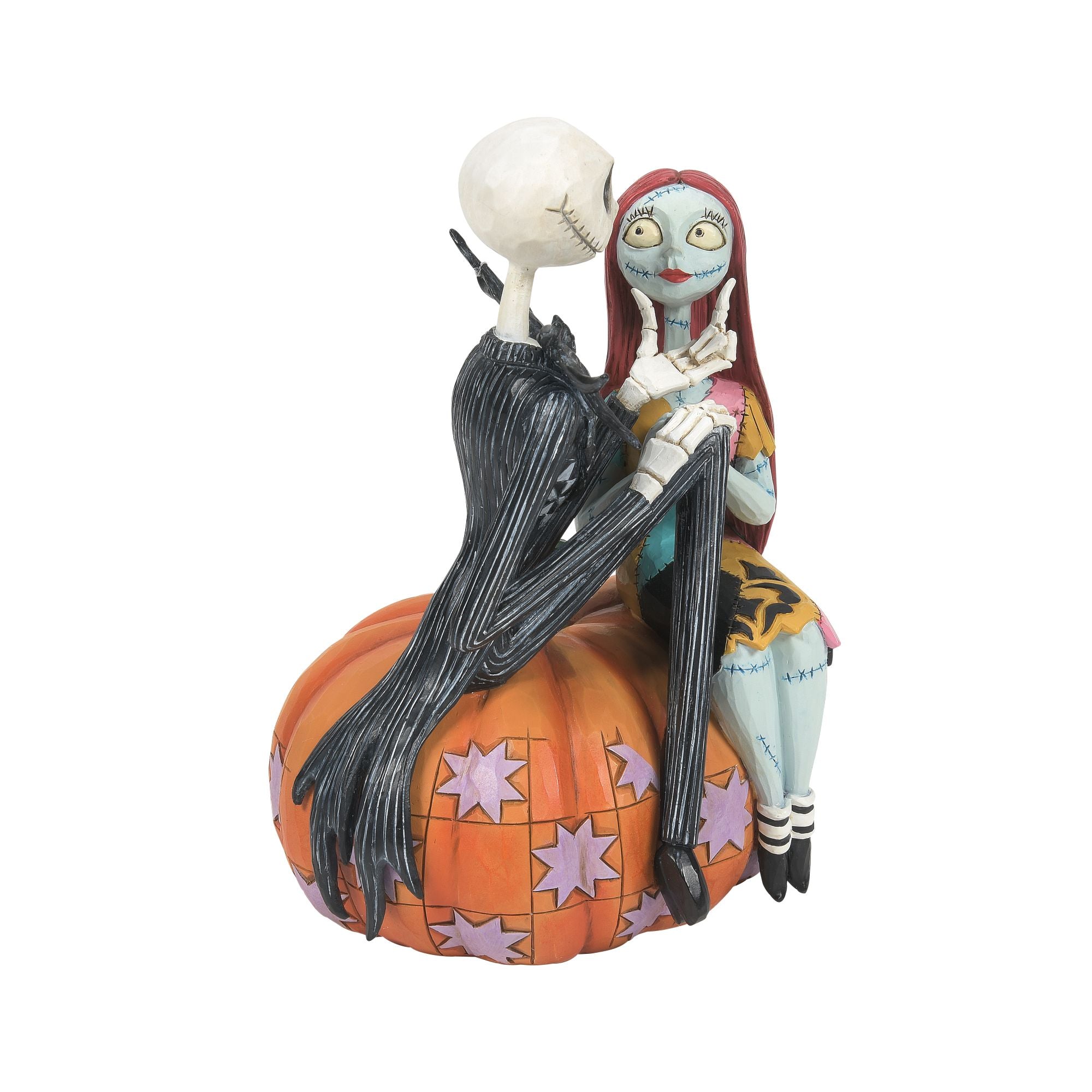 Jack & Sally on Pumpkin – Jim Shore