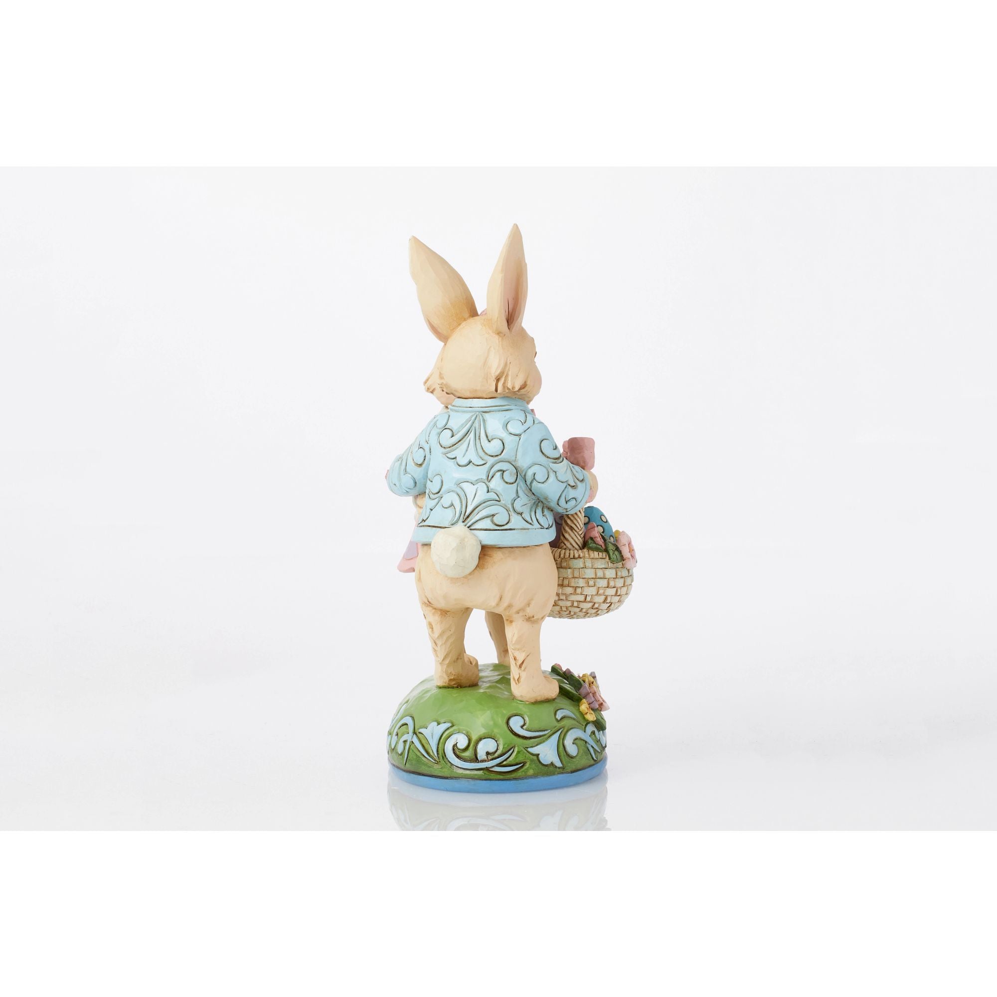 Jim Shore Heartwood outlet Creek 2008 Bunny w/ Basket