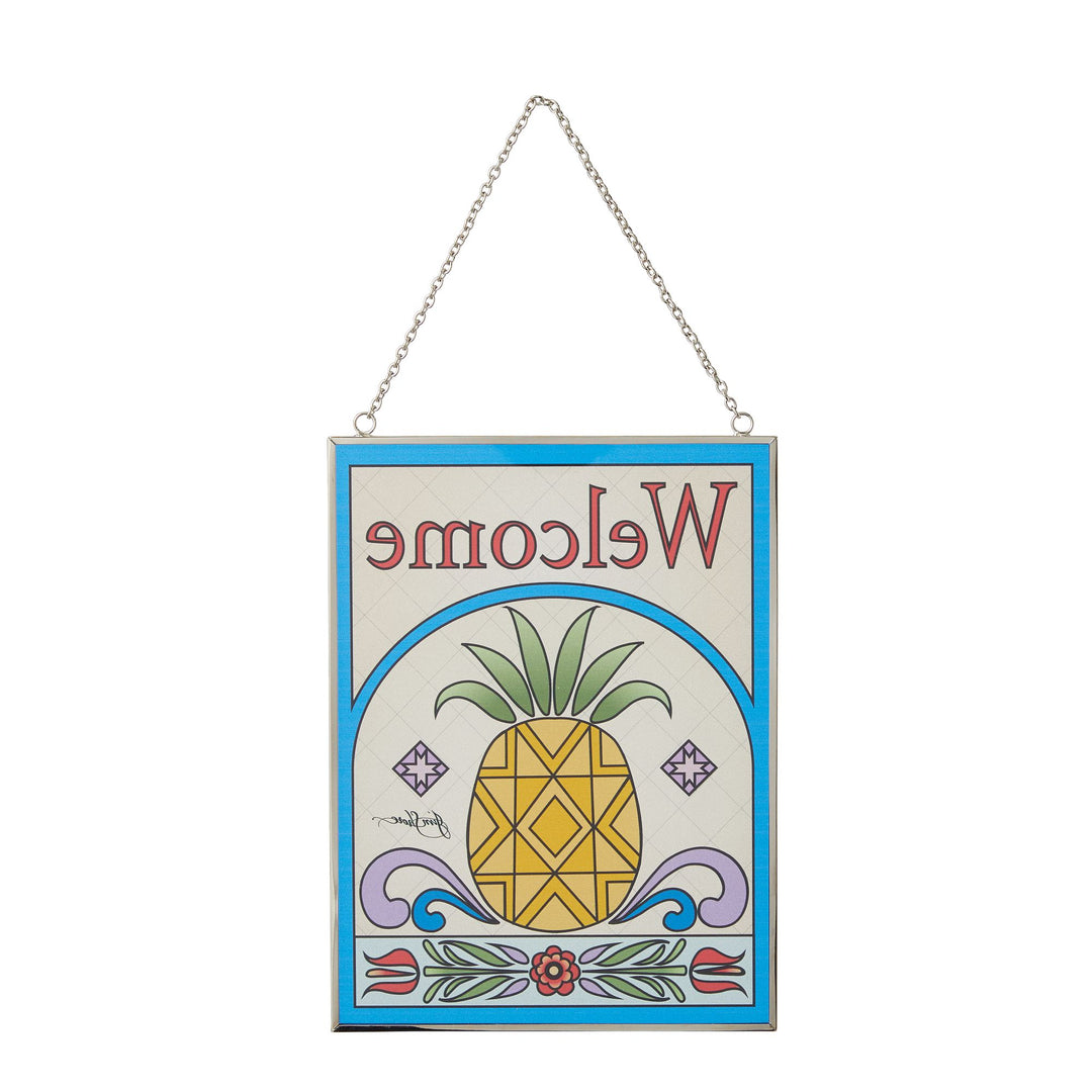 Welcome Pineapple Suncatcher