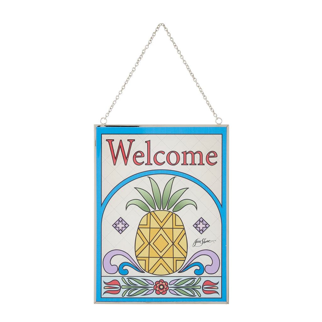 Welcome Pineapple Suncatcher