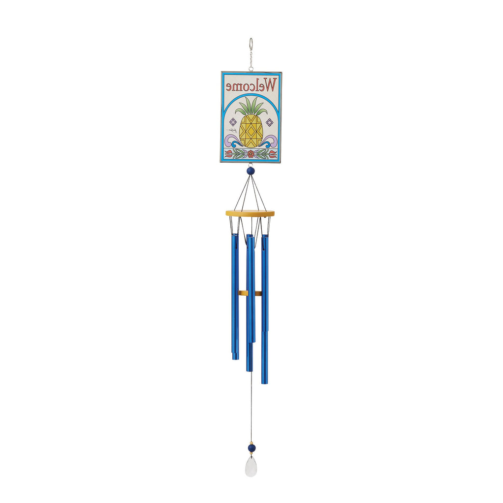 Welcome Pineapple Wind Chime