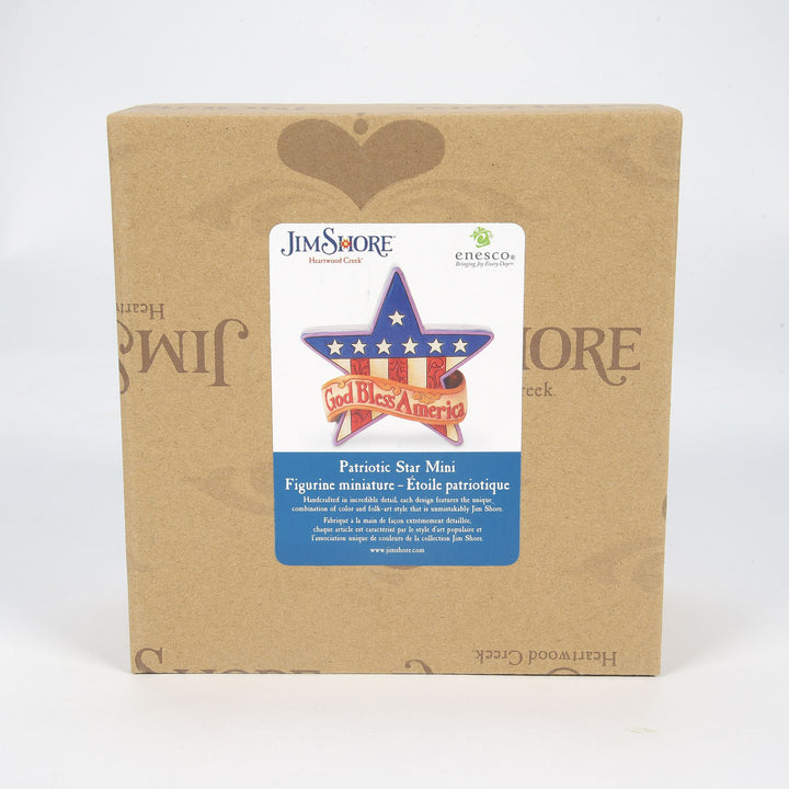 Mini Patriotic Star Figurine