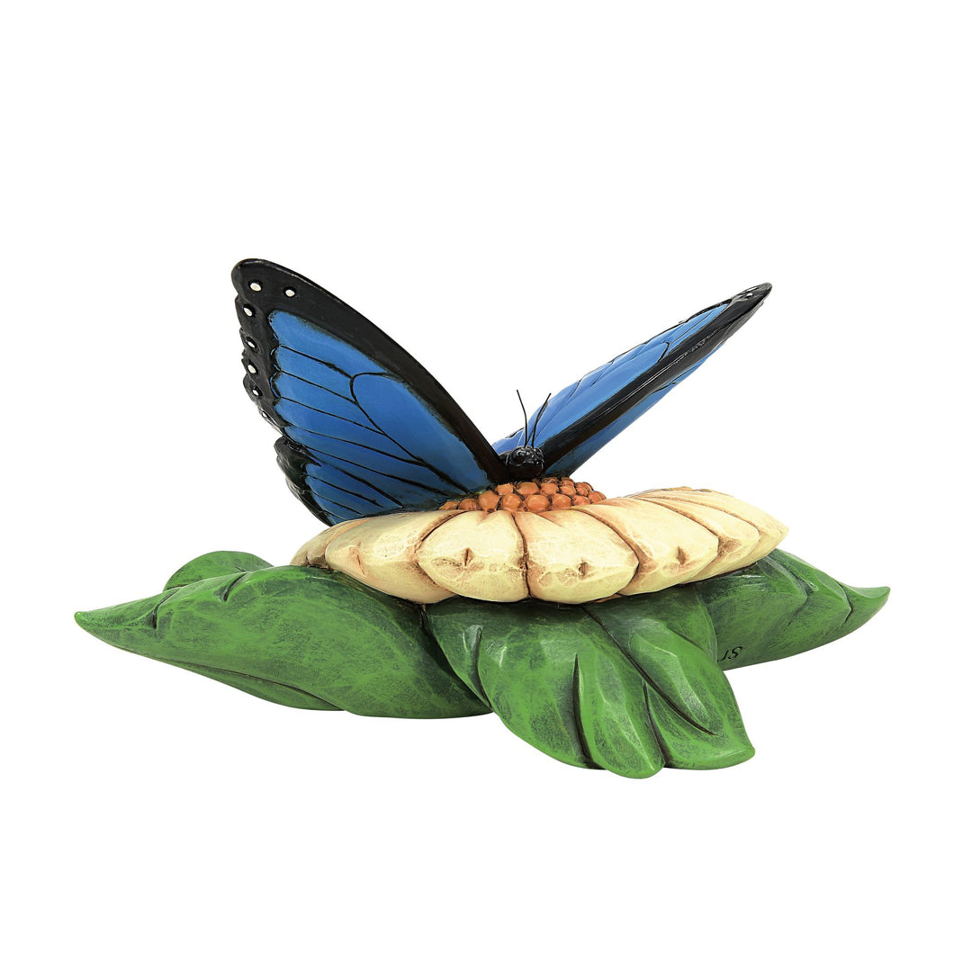 Mini Blue Morpho Butterfly Fig