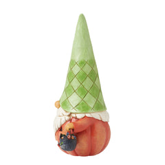 Gnome Pumpkin Figurine