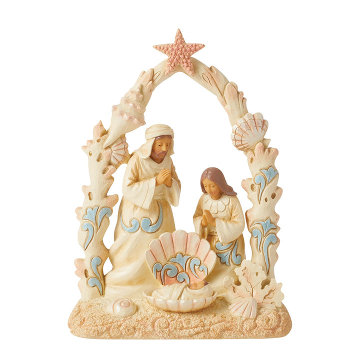 Coastal Nativity Figurine