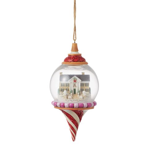 Graceland in Glass Globe Orn