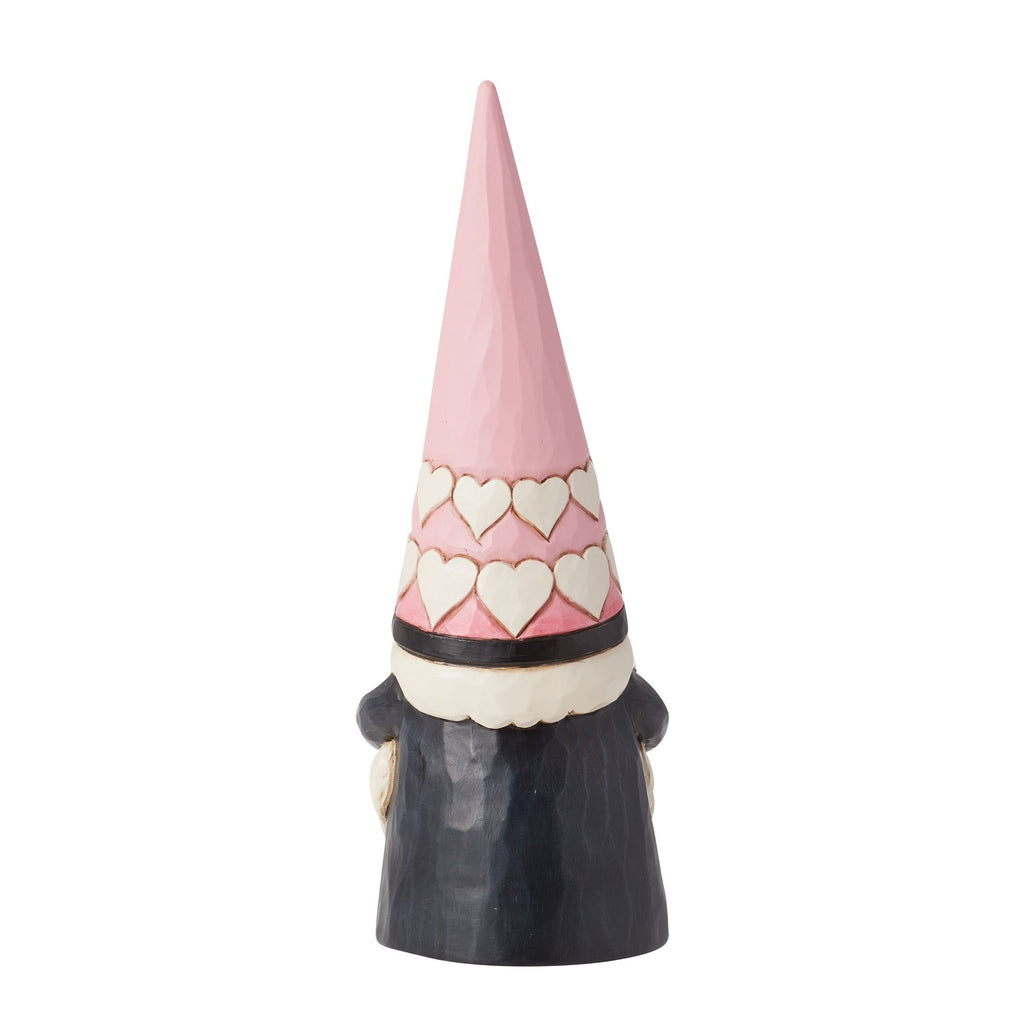 Pink & Black Gnome Figurine