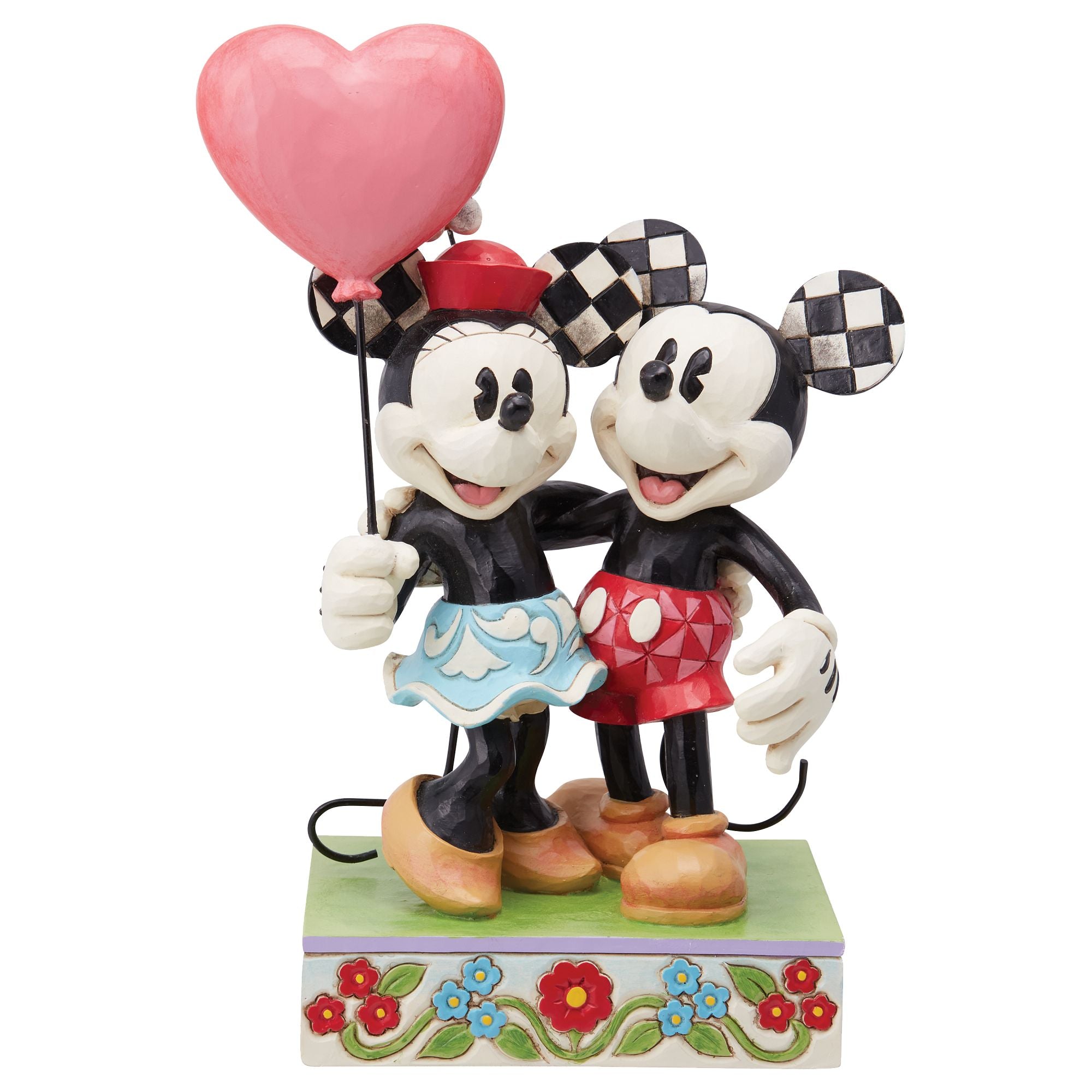 Jim shore Mickey and Minnie high quality kissing