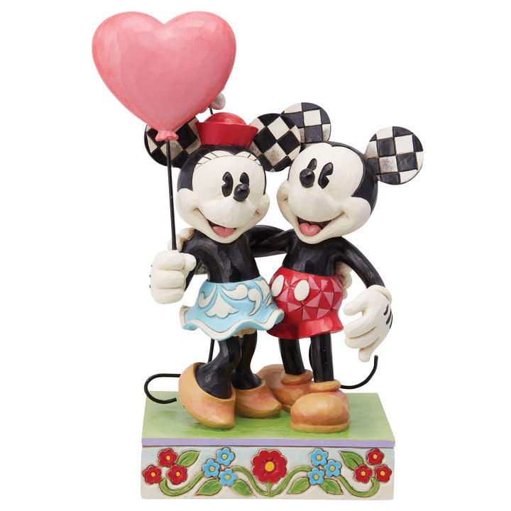 Mickey & Minnie Heart Balloon