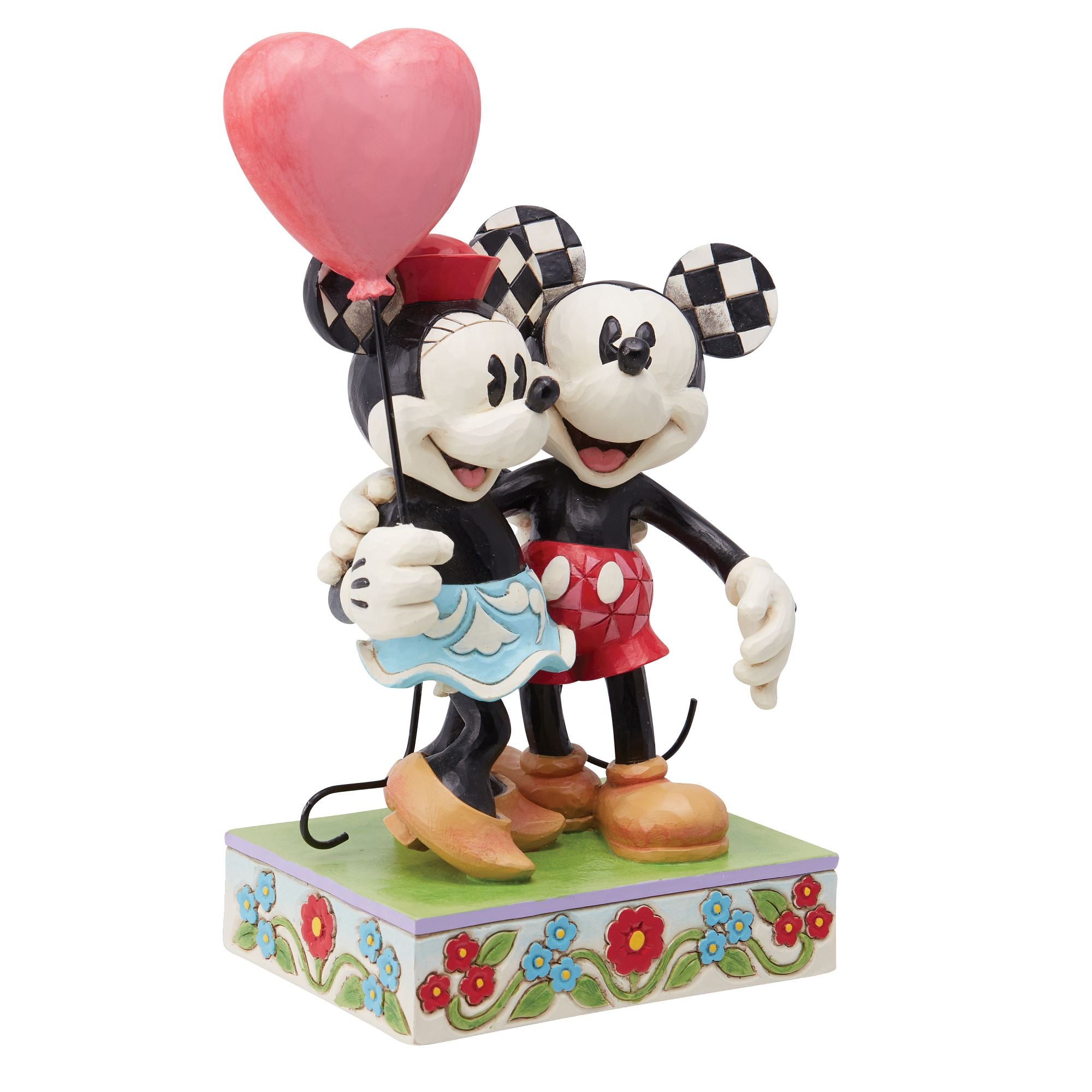 Mickey & Minnie Heart Balloon – Jim Shore