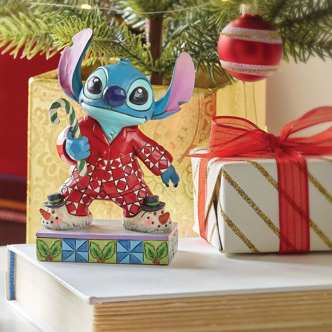 Stitch in Christmas Pajamas