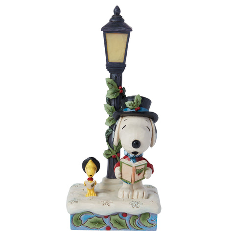 Snoopy & Woodstock Lamp Post