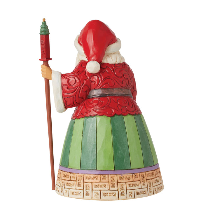 Santa with PEZ Toy Bag