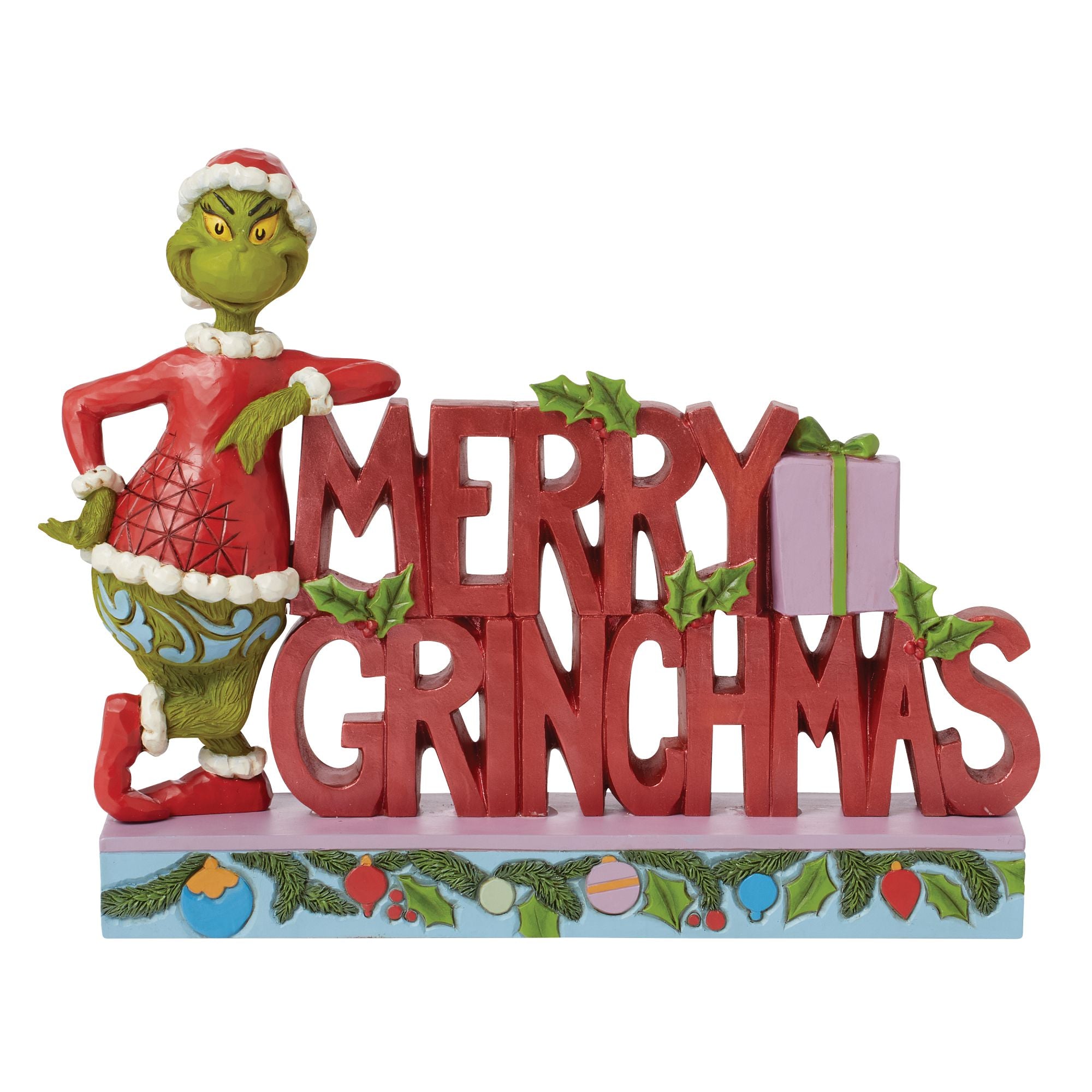 Grinch "Merry Grinchmas" Word
