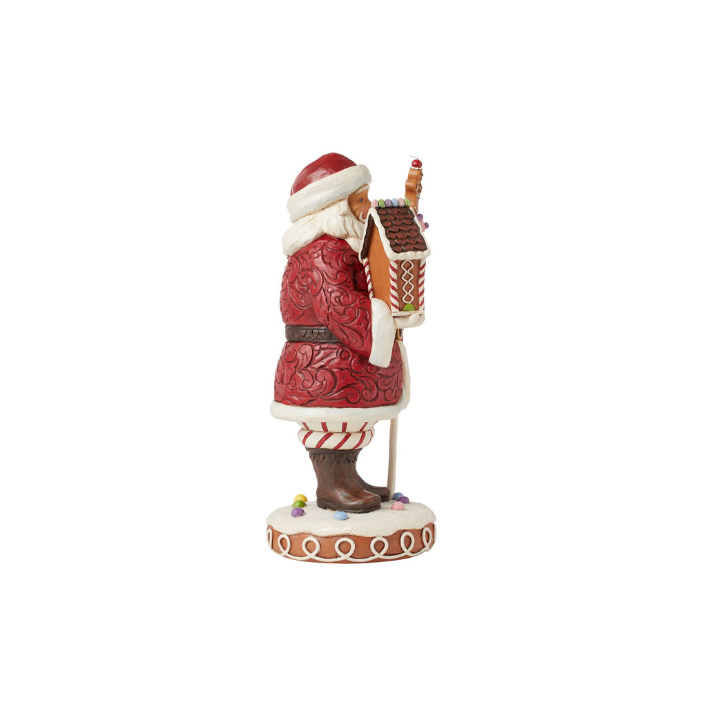 Gingerbread Santa Staff Fig
