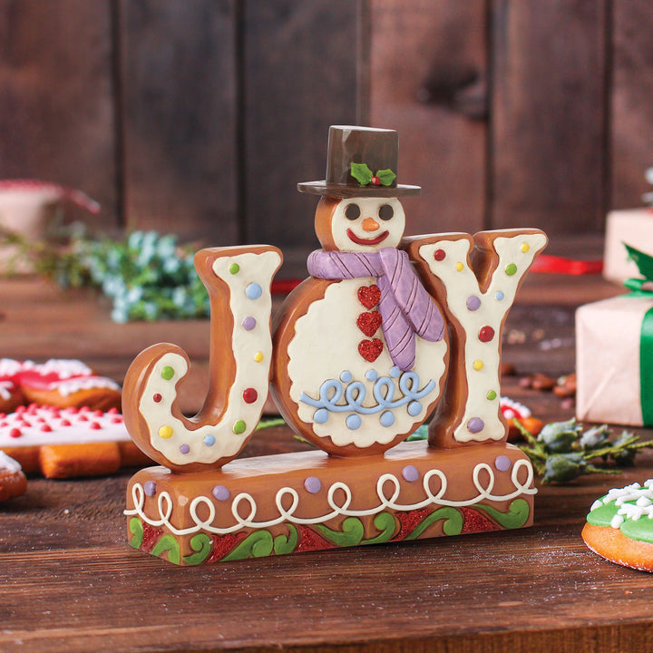 Gingerbread JOY Figurine