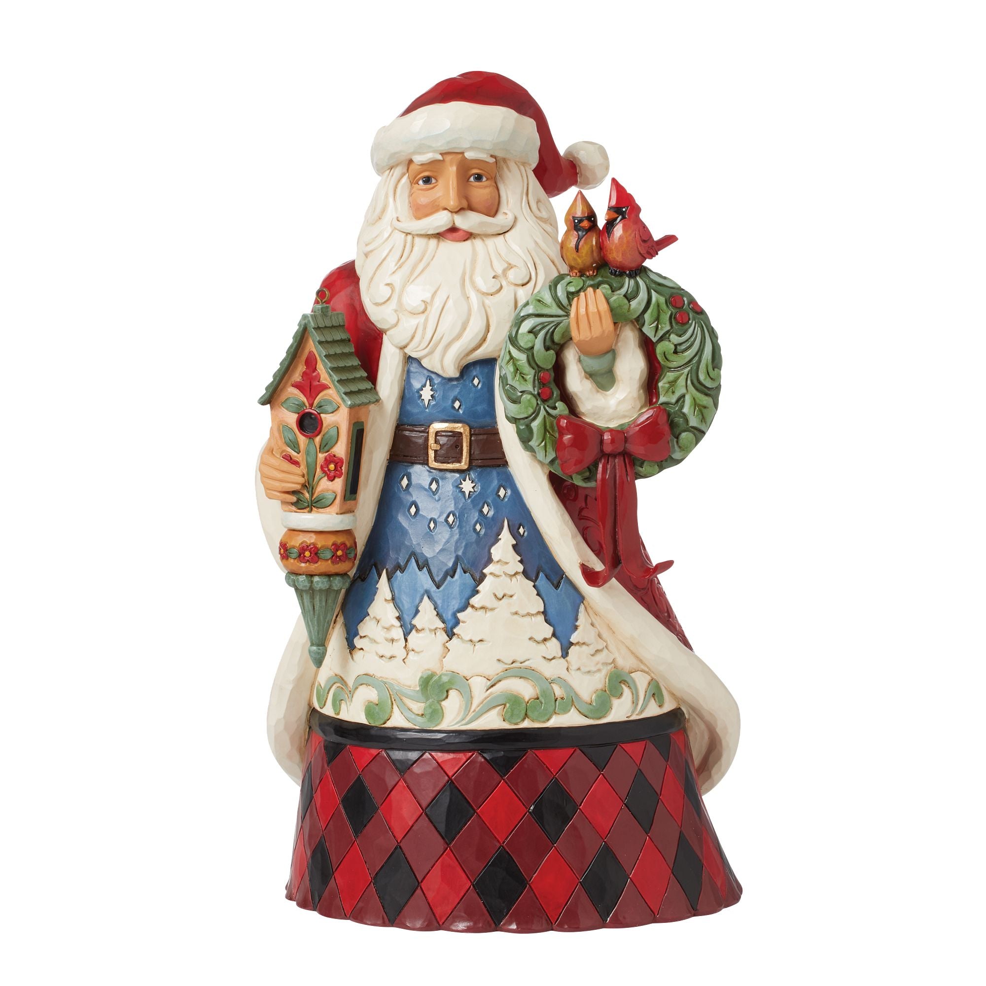 Highland Glen Santa Bird Fig – Jim Shore