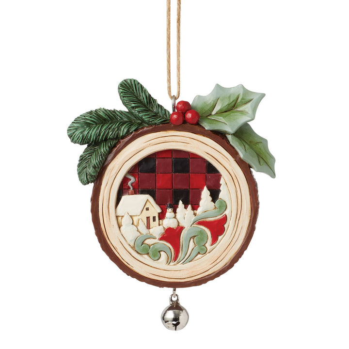 Highland Glen Wood Ornament