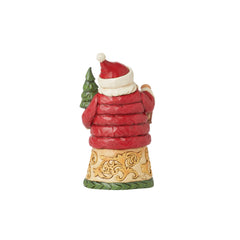 Mini Santa with Puffy Coat Fig