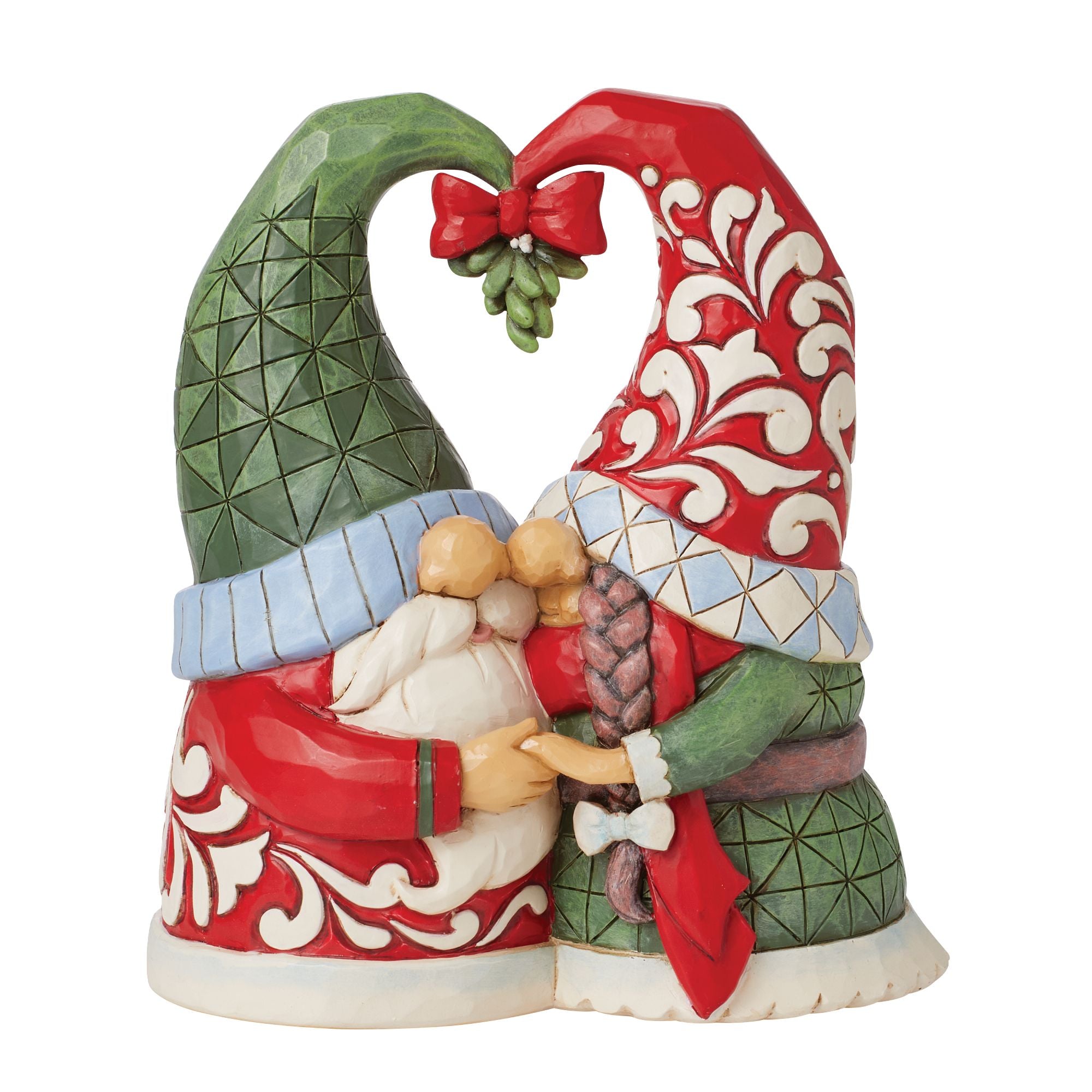 Gnomes Mistletoe Couple Fig