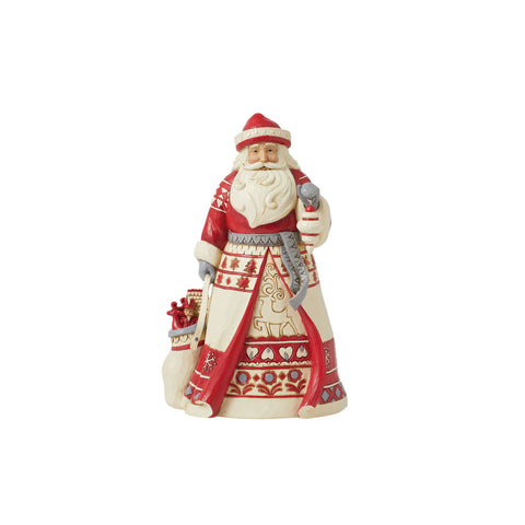 Nordic Noel Santa with Bag Fig