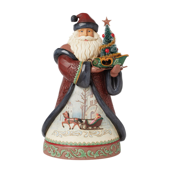 Holiday Manor Santa Sled Fig