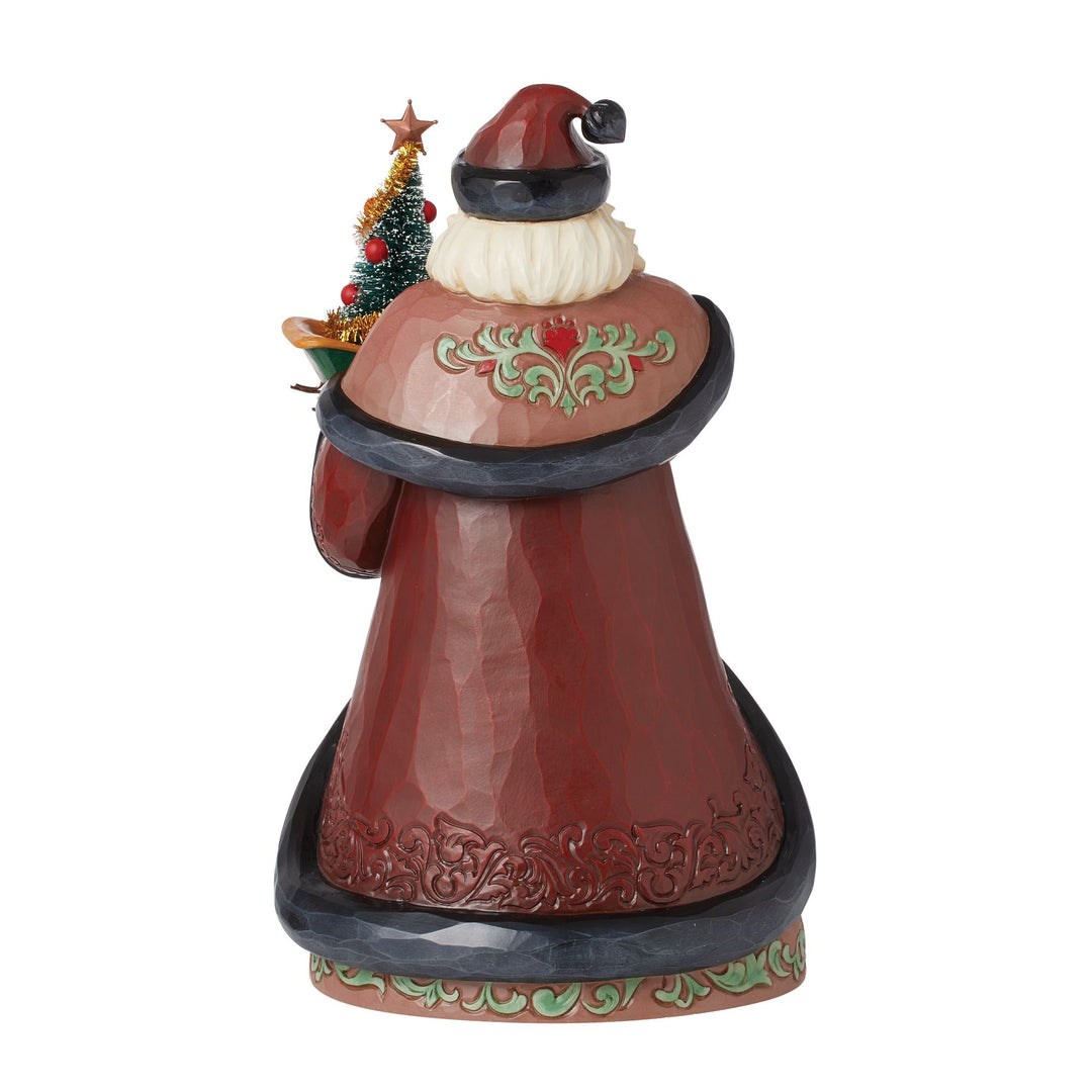 Holiday Manor Santa Sled Fig