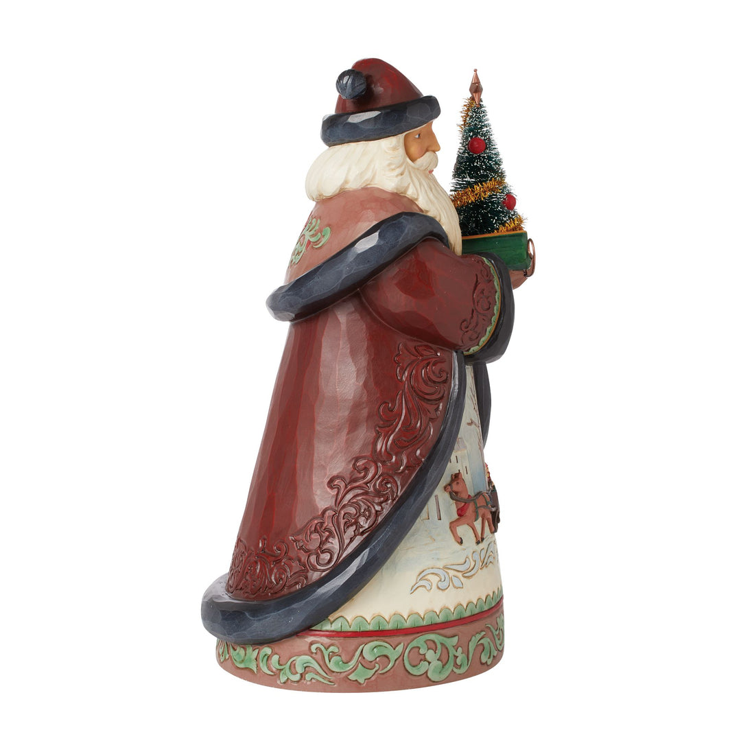 Holiday Manor Santa Sled Fig