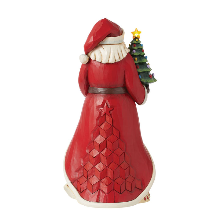 Santa Vintage LED Tree Fig