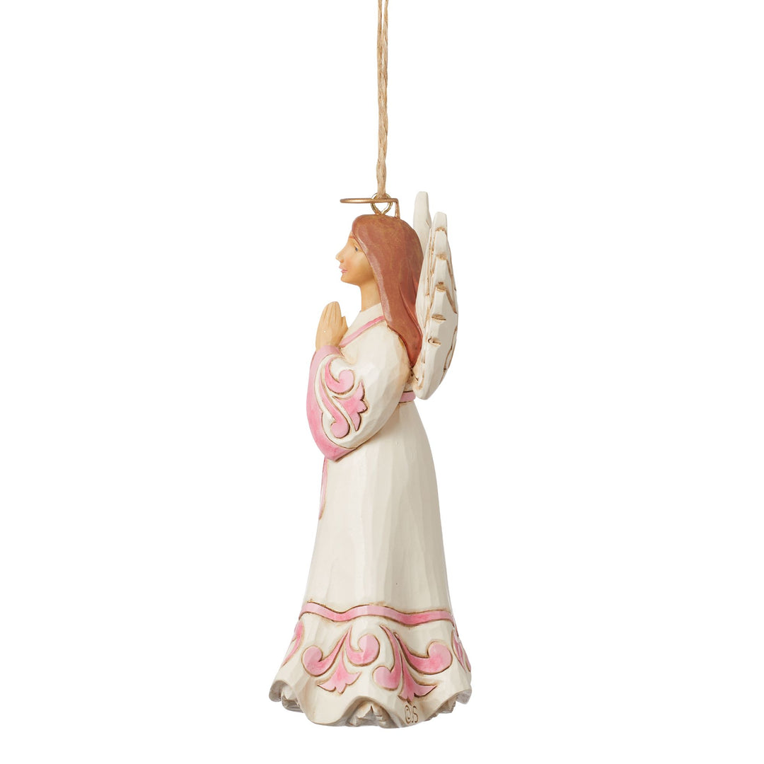 The Annual Rose Angel Ornament