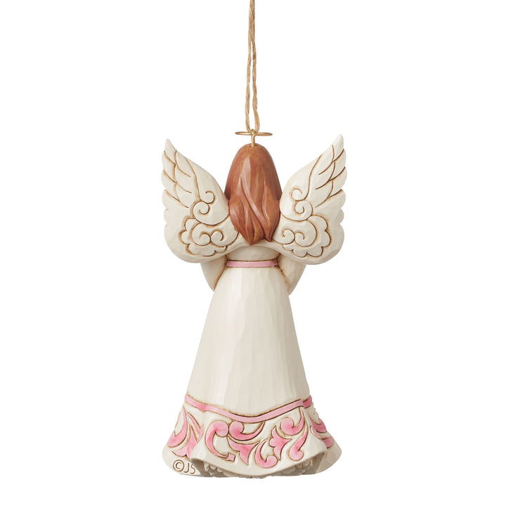 The Annual Rose Angel Ornament