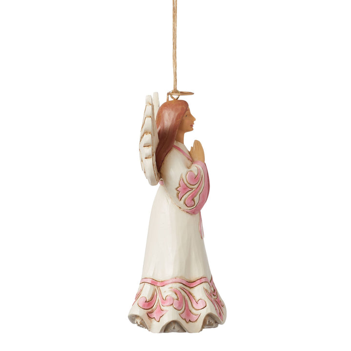 The Annual Rose Angel Ornament