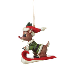 Dated 2024 Rudolph in Sled H/O