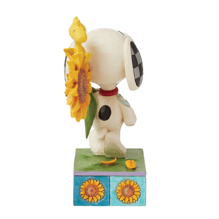 Snoopy & Woodstock w/ Sunflowe