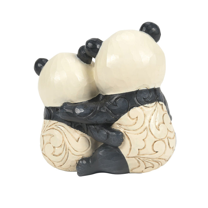 Panda Couple With Heart Fig