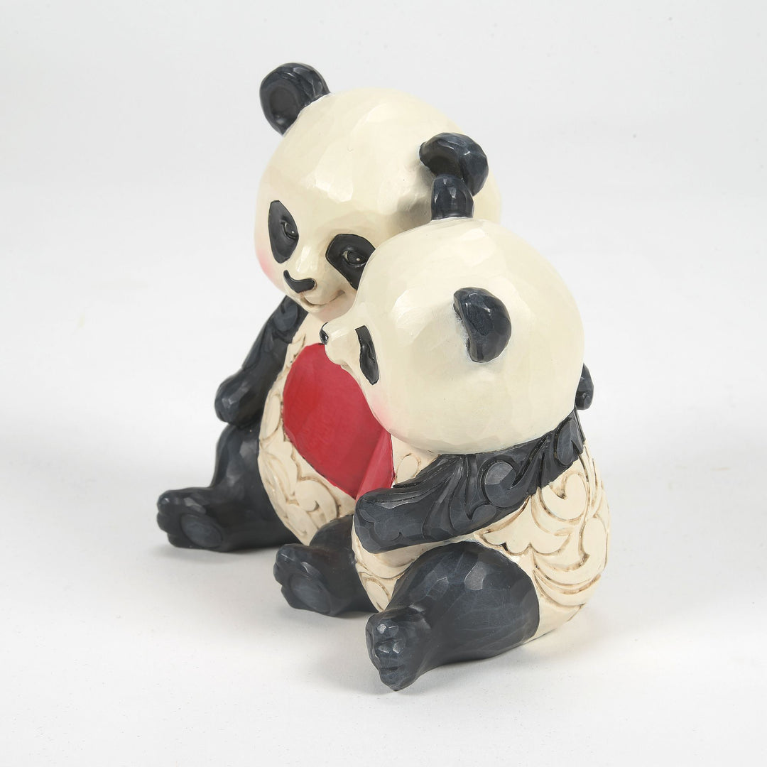 Panda Couple With Heart Fig – Jim Shore